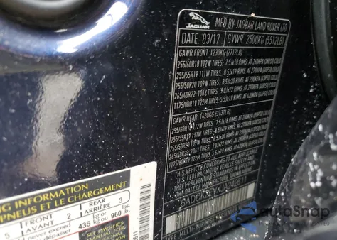 2018 Jaguar F-Pace Prestige from USA, damaged, VIN SADCK2EVXJA242611